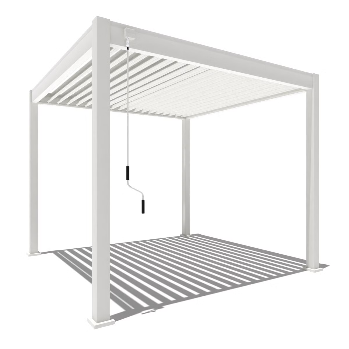 Classic pergola 3 x 3 m - White