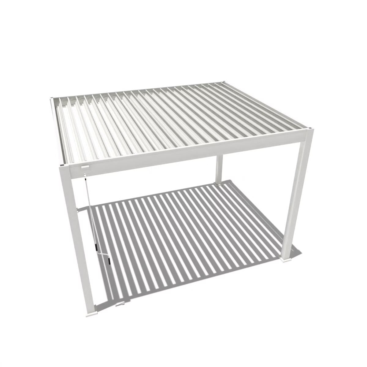 Classic pergola 3.6 x 3 m - White