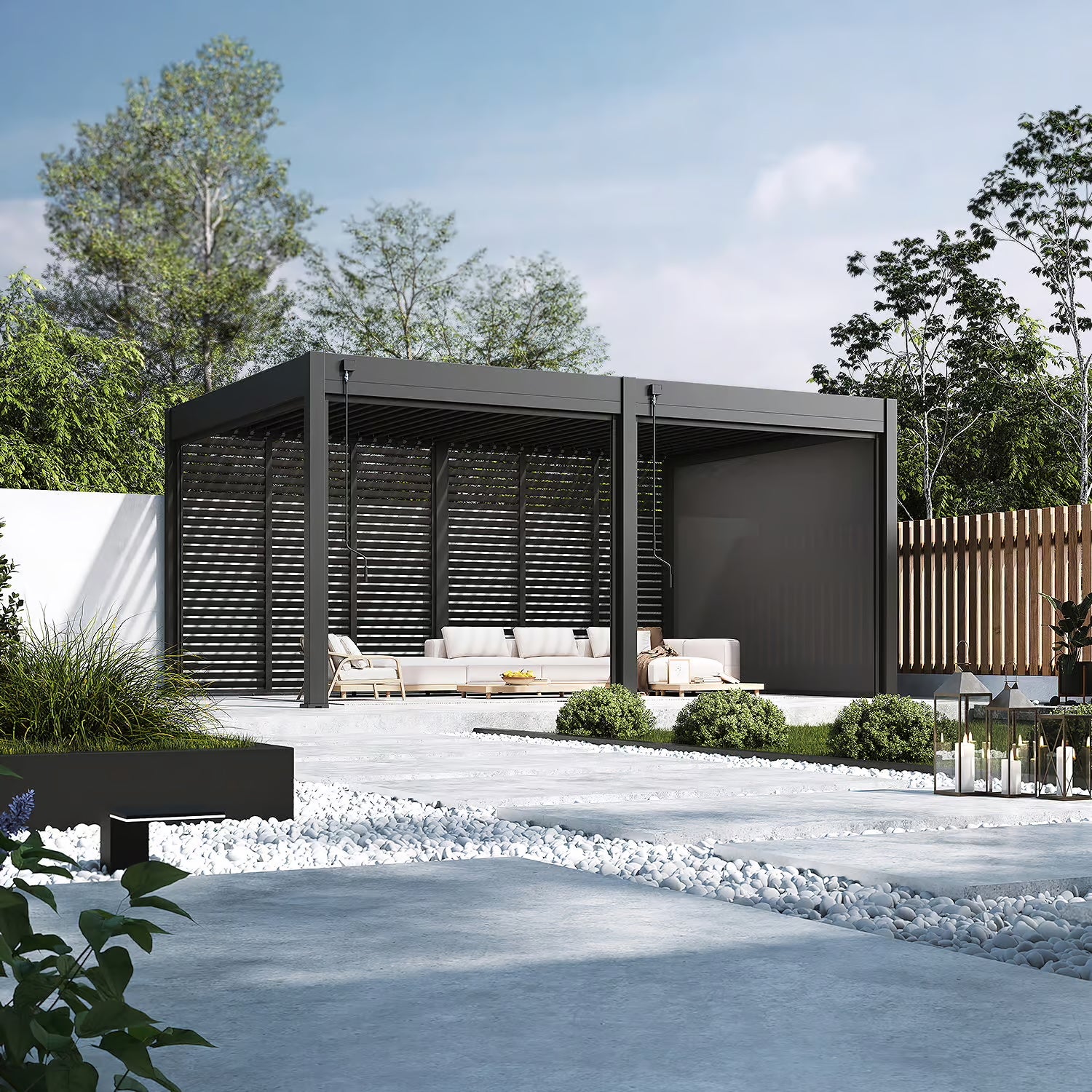 Tuuli- / aurinkosuoja