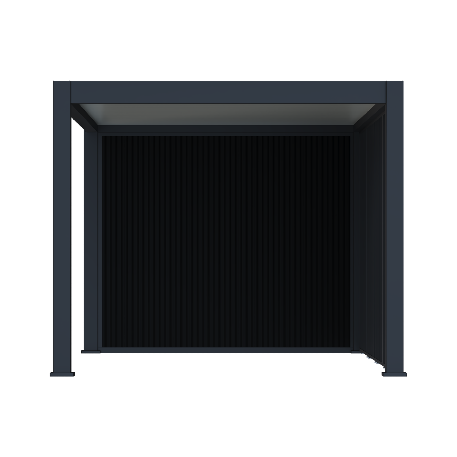 Autokatos varastolla 3 x 7,2 m